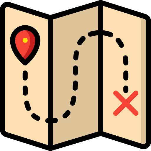 carte : métaphore pour le plan de cours